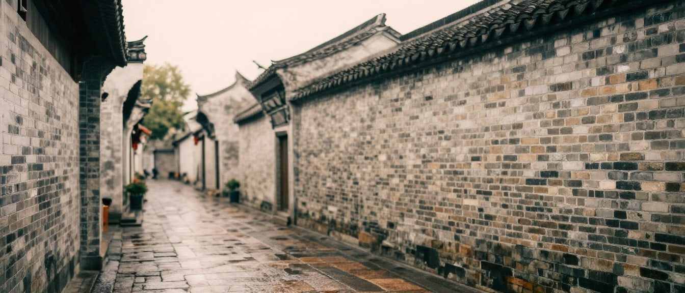 老门东 · 空巷里的青砖